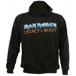 Iron Maiden Hoodie Legacy Of The Beast Exploding Eddie