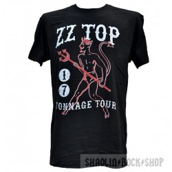 ZZ Top Shirt Tonnage Tour