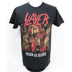 Slayer "Reign In Blood" Zip Hoodie (Size Small) | TShirt and BattleJacket Gallery
