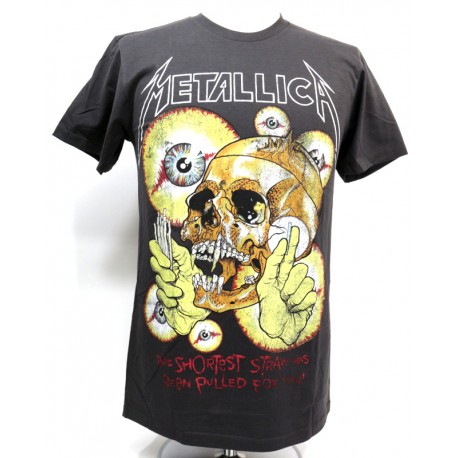 Metallica Shirt Shortest Straw Vintage - Shaolin Rock Shop