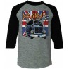 Def Leppard Shirt On Through The Night Raglan