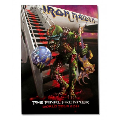 Iron Maiden The Final Frontier 2011 Tourbook Postergram