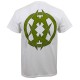 Municipal Waste Playera Green Logo Rats