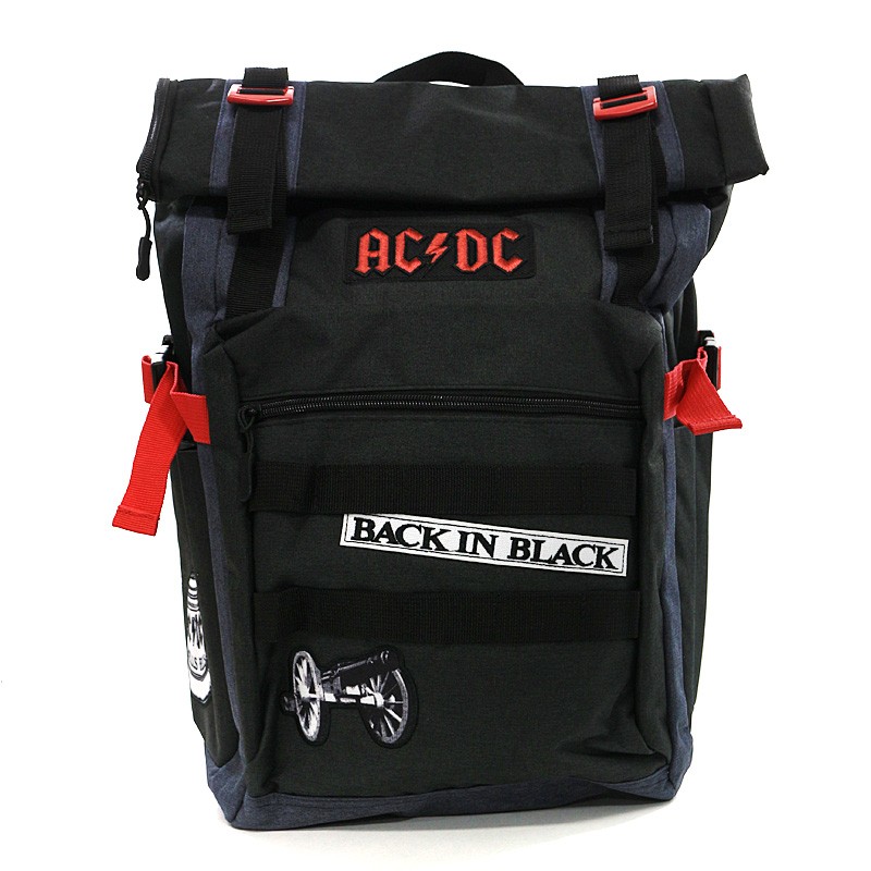 AC DC Mochila Rolltop Shaolin Rock Shop