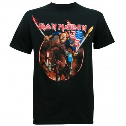 Iron Maiden Playera Maiden England Custer