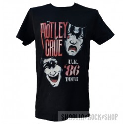Motley Crue Shirt UK Tour 86