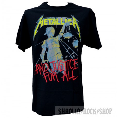 Metallica Playera And Justice For All... Classic - Shaolin Rock Shop