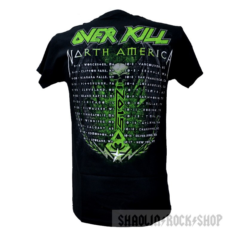 Overkill White Devil Armory Dates Shirt - Shaolin Rock Shop