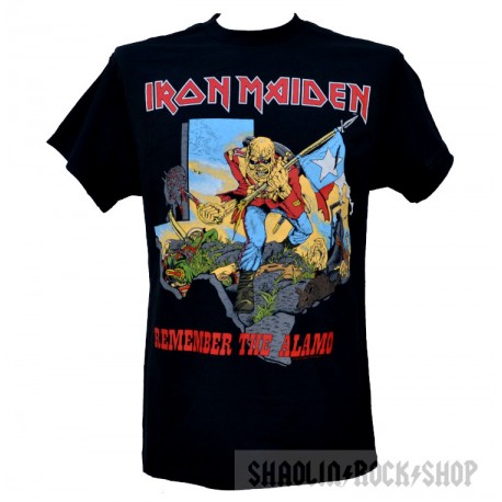 Iron Maiden Shirt Remember The Alamo - Texas Tour 83