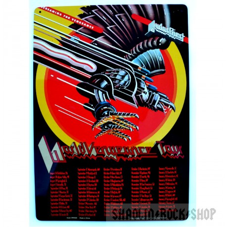 Judas Priest Sign Screaming For Vengance US Tour