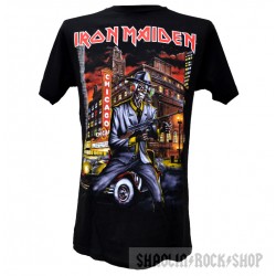 Iron Maiden Shirt The June 11 Chicago Massacre Somewhere Back in Time Tour 2008