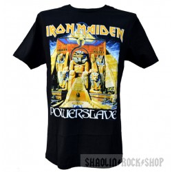 Iron Maiden Playera Powerslave World Slavery Tour