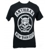 Anthrax Playera Biker Skull