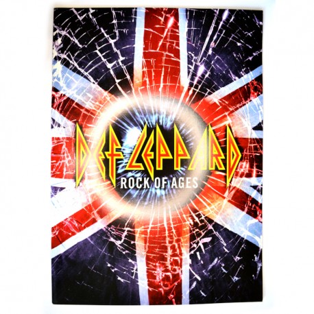 Def Leppard Tourbook Rock Of Ages