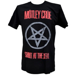 Motley Crue Playera Shout At The Devil Tracklist