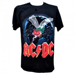 AC/DC Playera  Fly On The Wall European Tour 