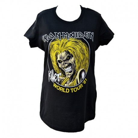 Iron Maiden Blusa Killers World Tour 81