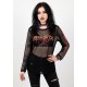 Megadeth Mesh Shirt Logo LS