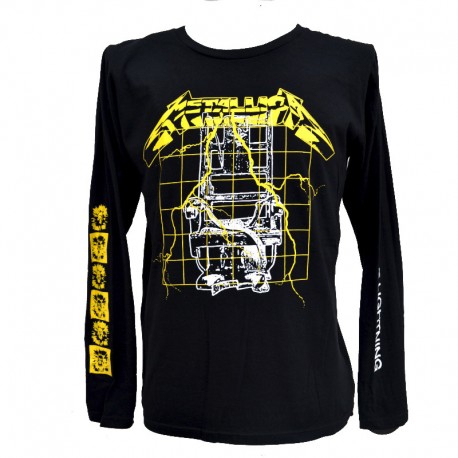 Metallica Shirt Electric Chair LS
