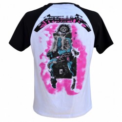 Metallica Womens Shirt Electric Chair Raglan