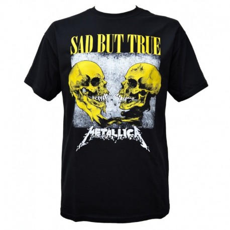 Metallica Shirt Sad But Truth Yellow