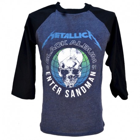 Metallica Shirt Enter Sandman Raglan MXV
