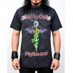 Motley Crue Playera Dr Feelgood The Doctor Is Back Mineral Wash MXV