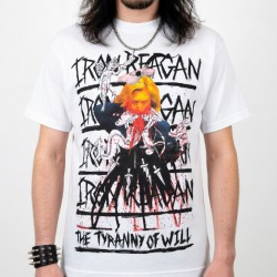 Iron Reagan Playera The Tyranny of Will White