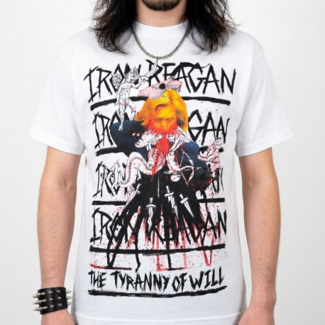 Iron Reagan Playera The Tyranny of Will White