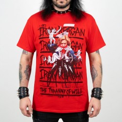 Iron Reagan Playera The Tyranny of Will Red
