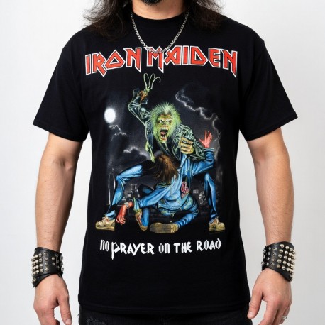 Iron Maiden Shirt  No Prayer On The Road