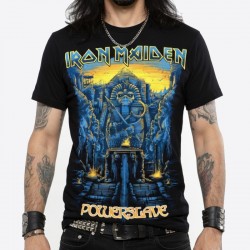 Iron Maiden Playera Powerslave Dark Ink