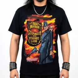 Iron Maiden Playera Stranger in a Strange Land - Somewhere in Texas Tour 87