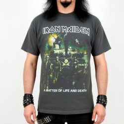Iron Maiden Playera Slim Fit A Matter of Life and Death