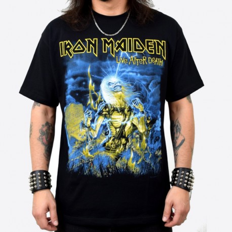 Iron Maiden Shirt Live After Death Tour 2019