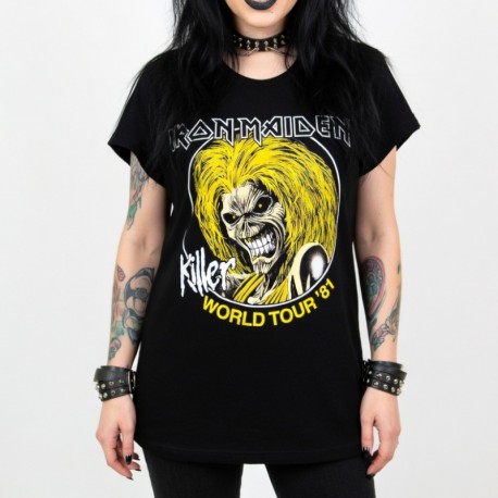 Iron Maiden Blusa Killers World Tour 81