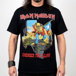 Iron Maiden Shirt Remember The Alamo - Texas Tour 83