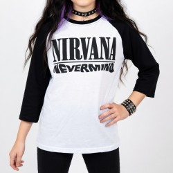 Nirvana Blusa Raglan Nevermind MXV