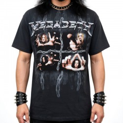 Megadeth Playera US Tour 2008