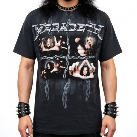 Megadeth Playera US Tour 2008