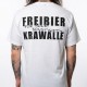 Tankard Playera Freibier Für Alle, Sonst Gibt's Krawalle