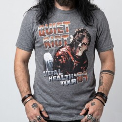 Quiet Riot Playera Metal Health Tour 1984 Heather