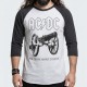 AC/DC Playera Raglan For Those About To Rock