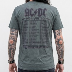 AC/DC Playera High Voltage European Tour 1976