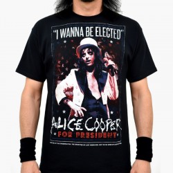 Alice Cooper Playera For President Tour 2016