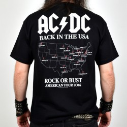 AC/DC Playera Back In Black / Rock or Burst 2016