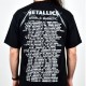 Metallica Playera World Magnetic Tour Skulls