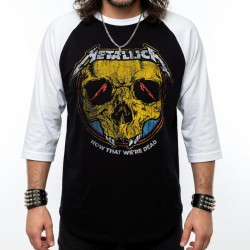Metallica Playera Dead Raglan