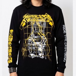 Metallica Playera Electric Chair LS