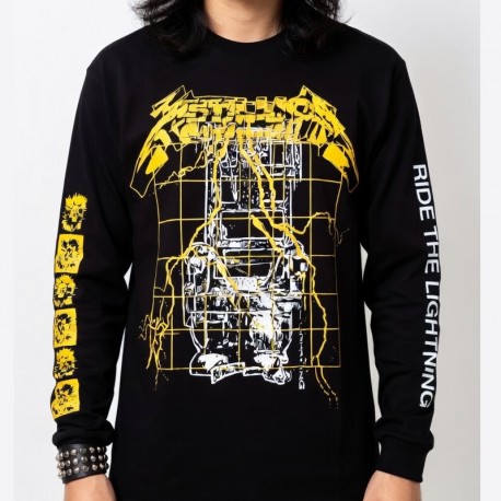 Metallica Playera Electric Chair LS